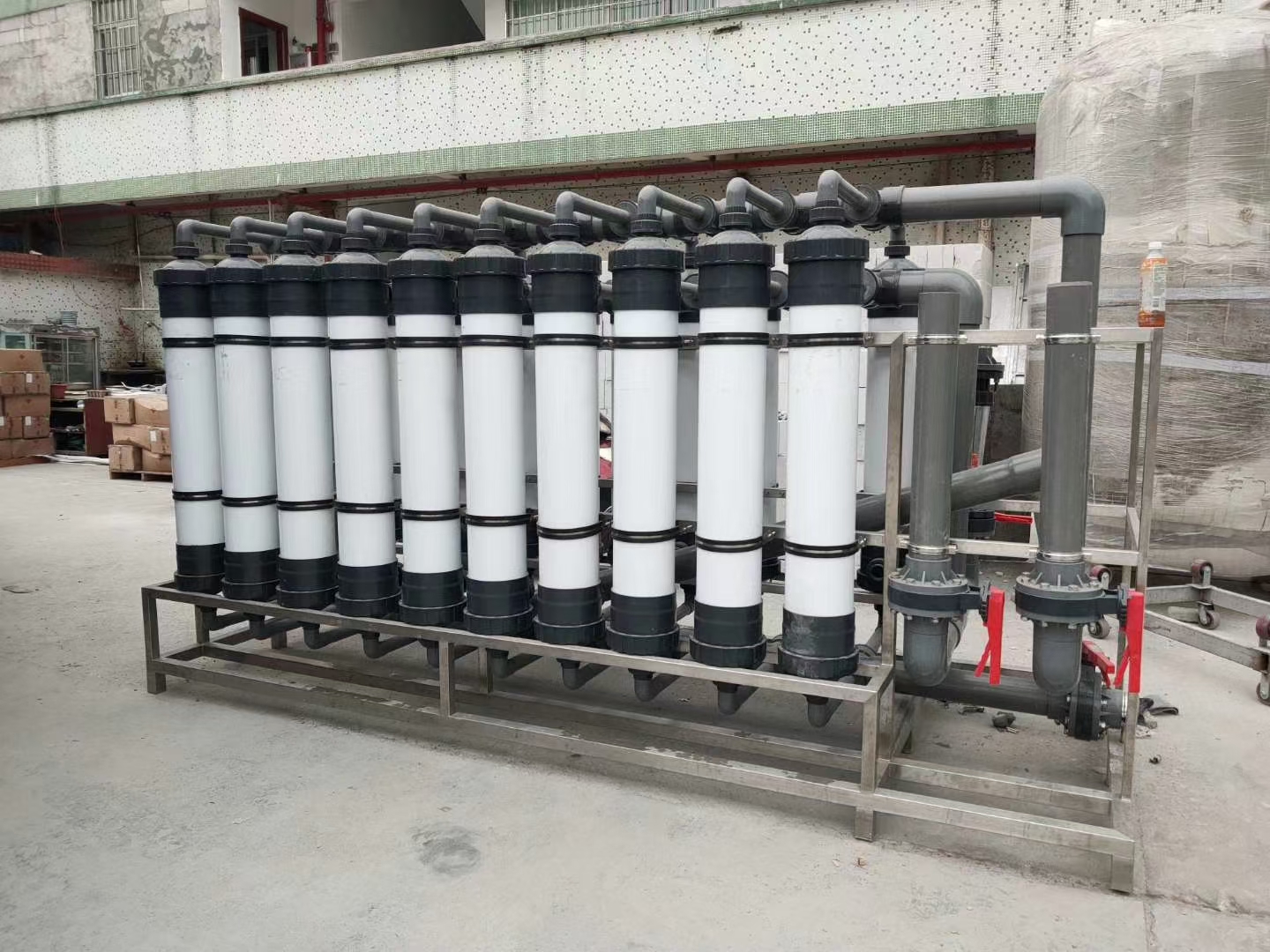 V8娱乐官方网站（中国）有限公司超滤设备，20吨超滤净水设备